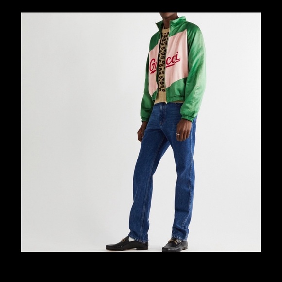 Sold Out Gucci Embroidered Paneled Jacket. - Picture 2 of 3